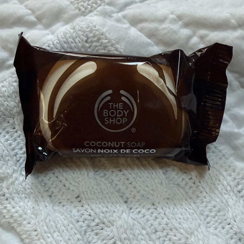 The Body Shop Coconut Soap‎ 3.5 oz.
